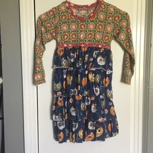 Beautiful little girls Jelly Pug dress